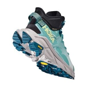 Hoka One One Women's Trail Code GTX Hiking Shoes $185 Color BLACK/CASTLEROCK Sz6